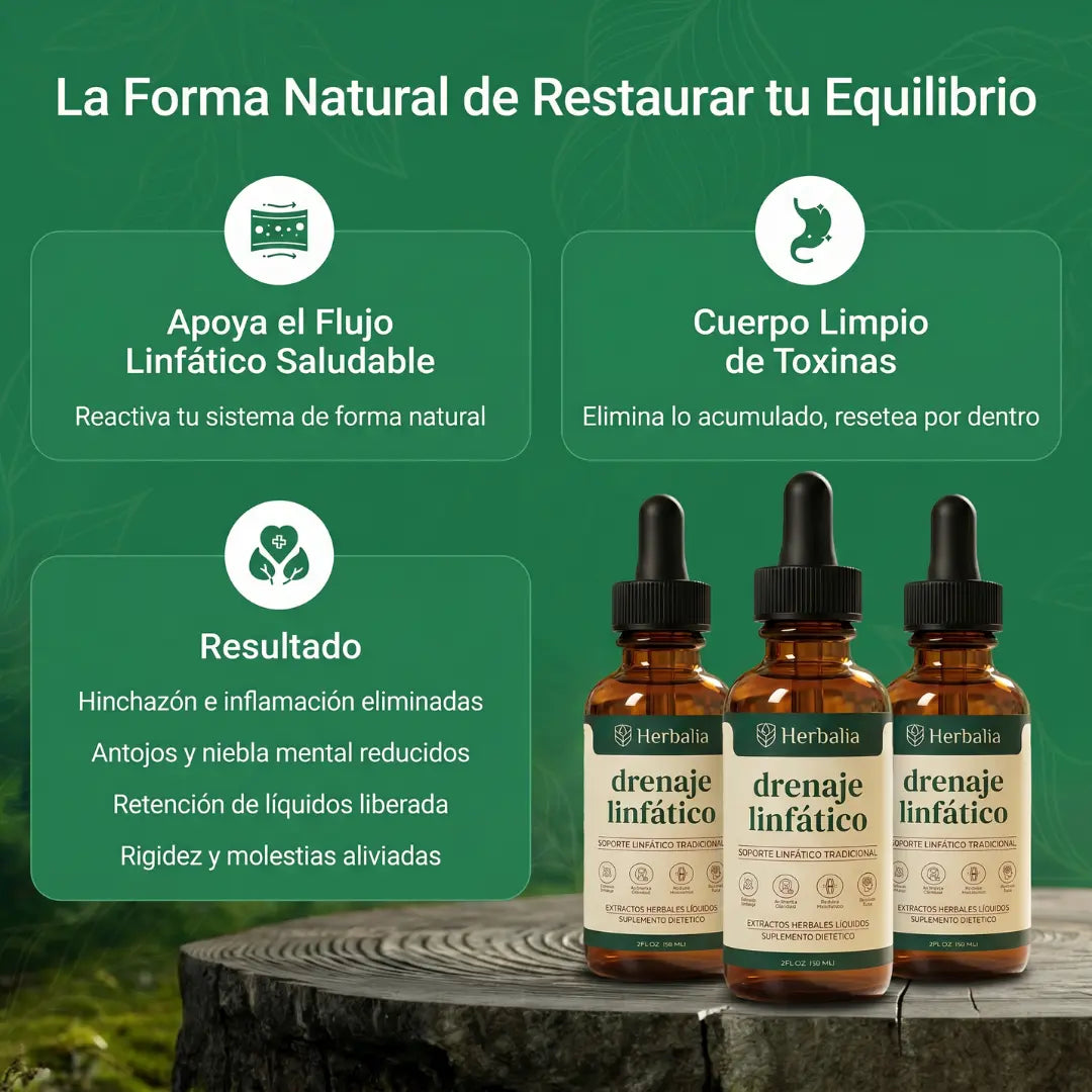 Herbalia® Gotas de Drenaje Linfático